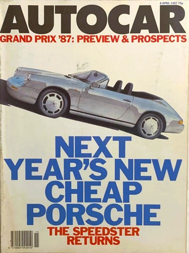Autocar magazine apr - magazine, 08-apr-87