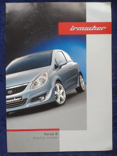 Opel irmscher corsa brochure - irmscher, d