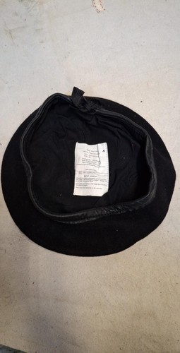 Beret wool knitted royal - beret,, knitted,