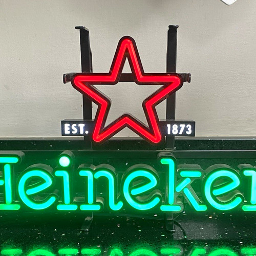 Heineken neon sign - neon, est