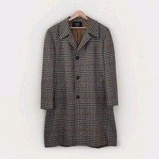 VTG Crombie Wool Coat 44 Glen