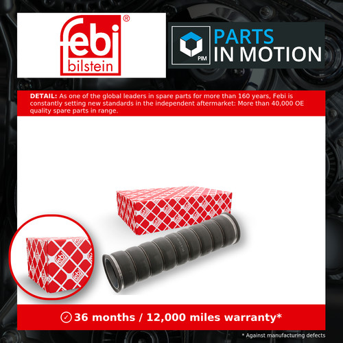 Turbo hose 40162 febi charger - hose,