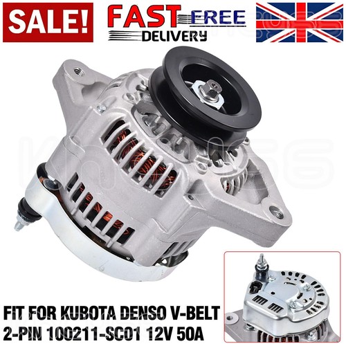 New alternator with pulley - alternator,