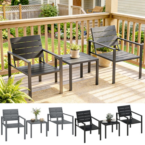 Outdoor bistro set all - set, all-weather