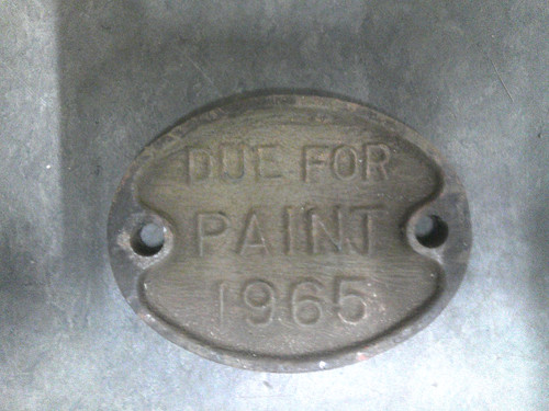 British railways wagon - british, plate