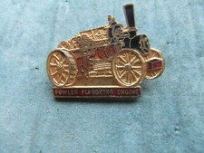Tractor Badge Farm Farming Steam Fowler Ploughing Engine Traction Tractor