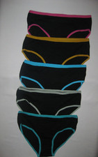 Shein 5pk contrast trim bikini