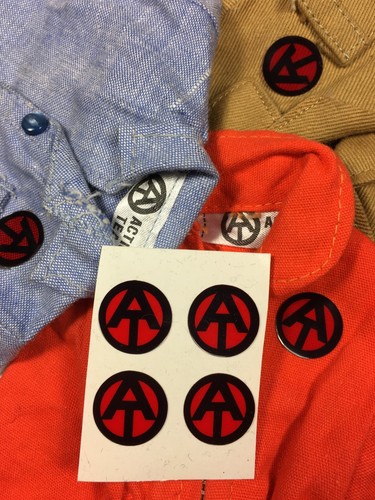 Sticker action team - team, gi