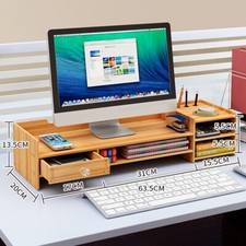Computer Monitor Stand Wooden