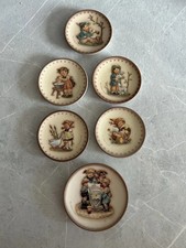 Hummel Mini Plates. German Decorative Plates. Collectors Items