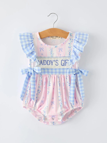 Daddy girl smocked - girl”,