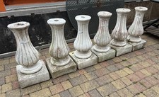 Stone Plant Pedestal Stand Garden Pillar Column Concrete Plinth COLLECTION ONLY