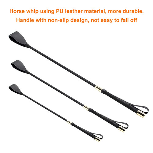 Horse riding crop faux leather - crop,