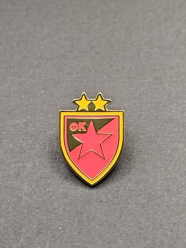 Red star belgrade - red, enamel