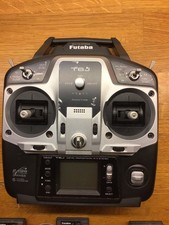 FUTABA T6J 2.4 GHZ S-FHSS 6 CHANNEL TRANSMITTER and Futaba R2006 receiver