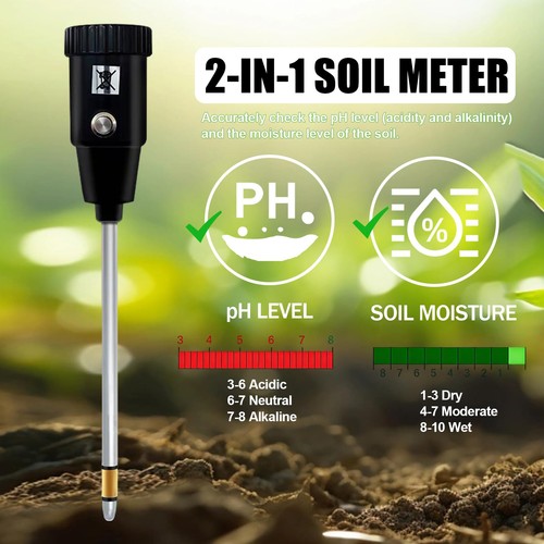 Handheld soil ph tester - ph,