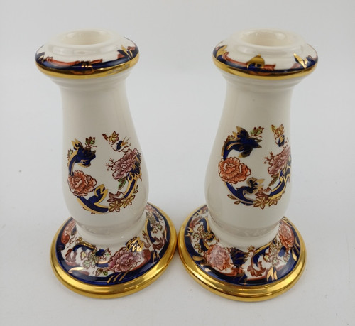 Rare shape vintage masons pair - shape,