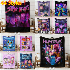 Kpop Style Soft Fleece Blanket Cozy Throw Warm Travel Nap Blanket Gift for Fans