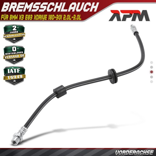 Brake hose front for bmw - brake,