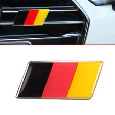 1x Aluminum German Flag Badge