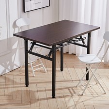 Folding Work Table Laptop Computer Desk Workstation Home Office Study Workbench
