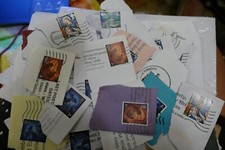 180 XMAS Christmas old style British UK GB postage stamps  philately postal