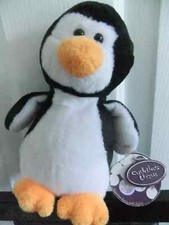 7" CUDDLES TIME PENGUIN BLACK