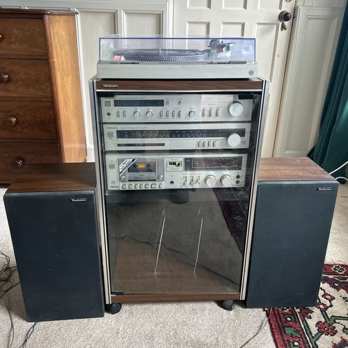 Vintage technics stereo system - vintage,