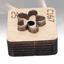 Flower shape leathercraft die - flower,