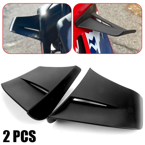 Motorcycle side winglets wind - side,