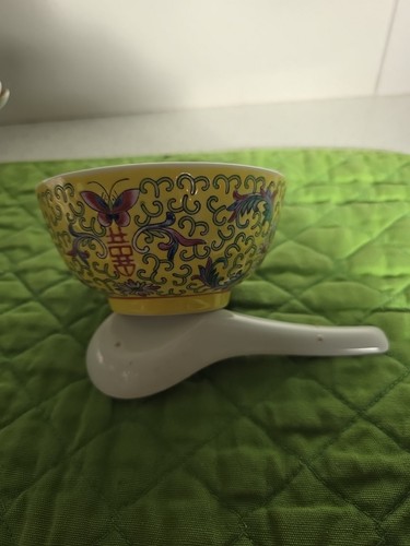 Vintage chinese rice soup - vintage,