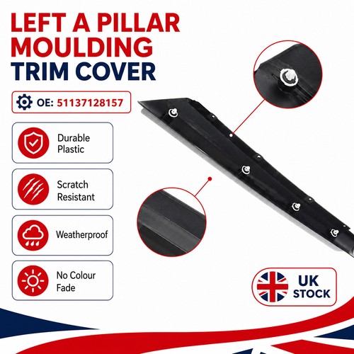Left front pillar - left, cover