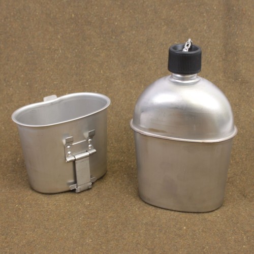 Replica m1910 canteen and mug - canteen,