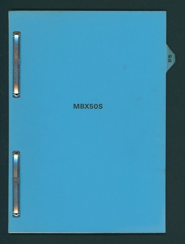 Honda mbx50s manual - honda,