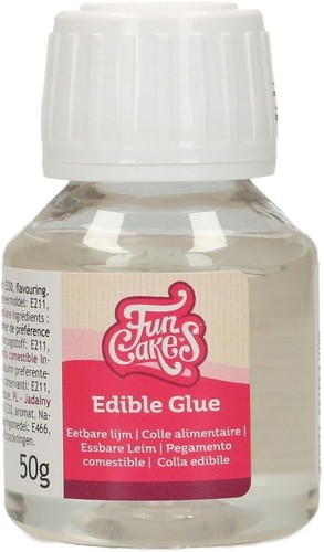 Edible glue transparant for - edible,