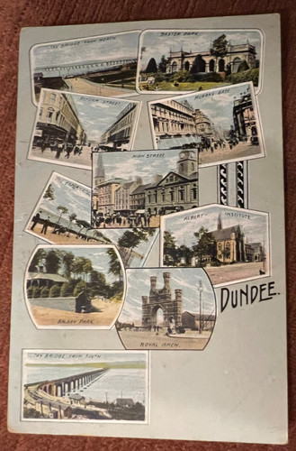 Antique postcard dundee - antique,