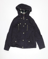 Topshop Women’s Black Parka