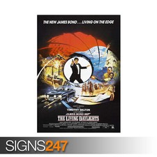 THE LIVING DAYLIGHTS poster