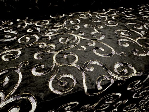Taffeta faux silk fabric - taffeta, fabric,