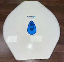 CHEMEX STANDARD JUMBO TOILET ROLL DISPENSER UNUSED RVS