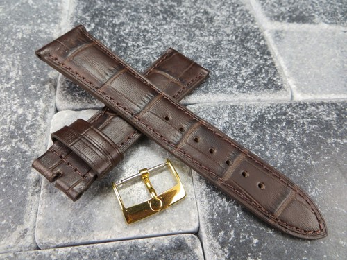 New 18mm leather strap - new, brown