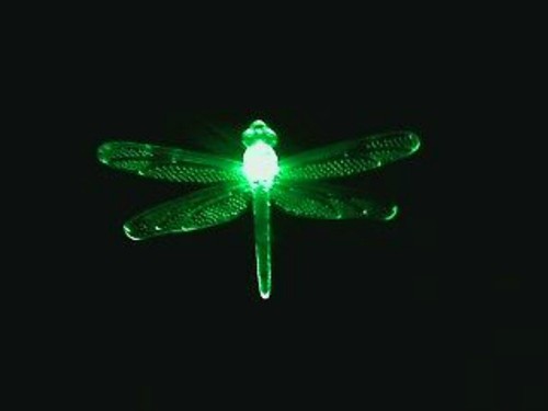 Dragonfly solar garden stake - solar,