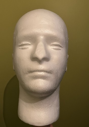 Styrofoam head display qty - head, 6