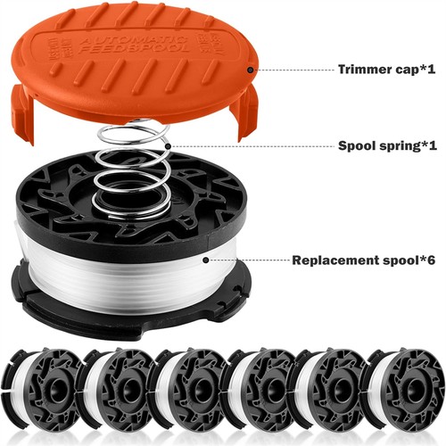 8pcs black and - and, strimmer