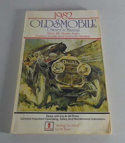Owner manual oldsmobile - owner's,