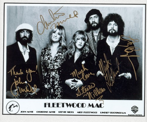 Fleetwood mac signed - fleetwood,
