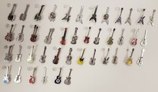 Guitar Enamel Pin Badges