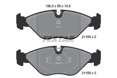 Brake pad set disc - brake,