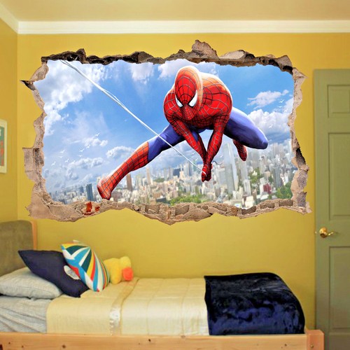 Superhero spiderman wall - superhero,