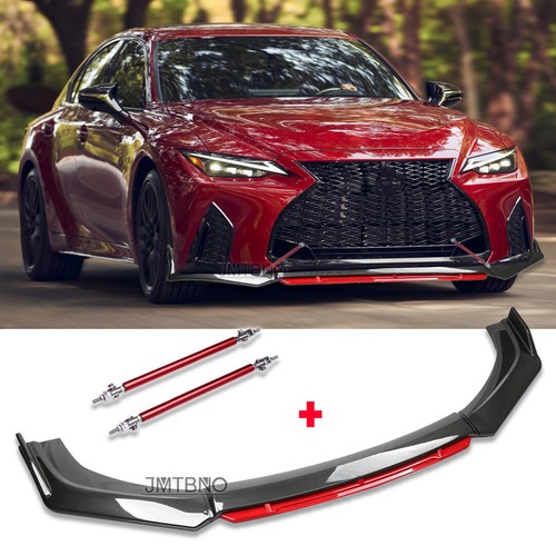 Front bumper lip spoiler - front,